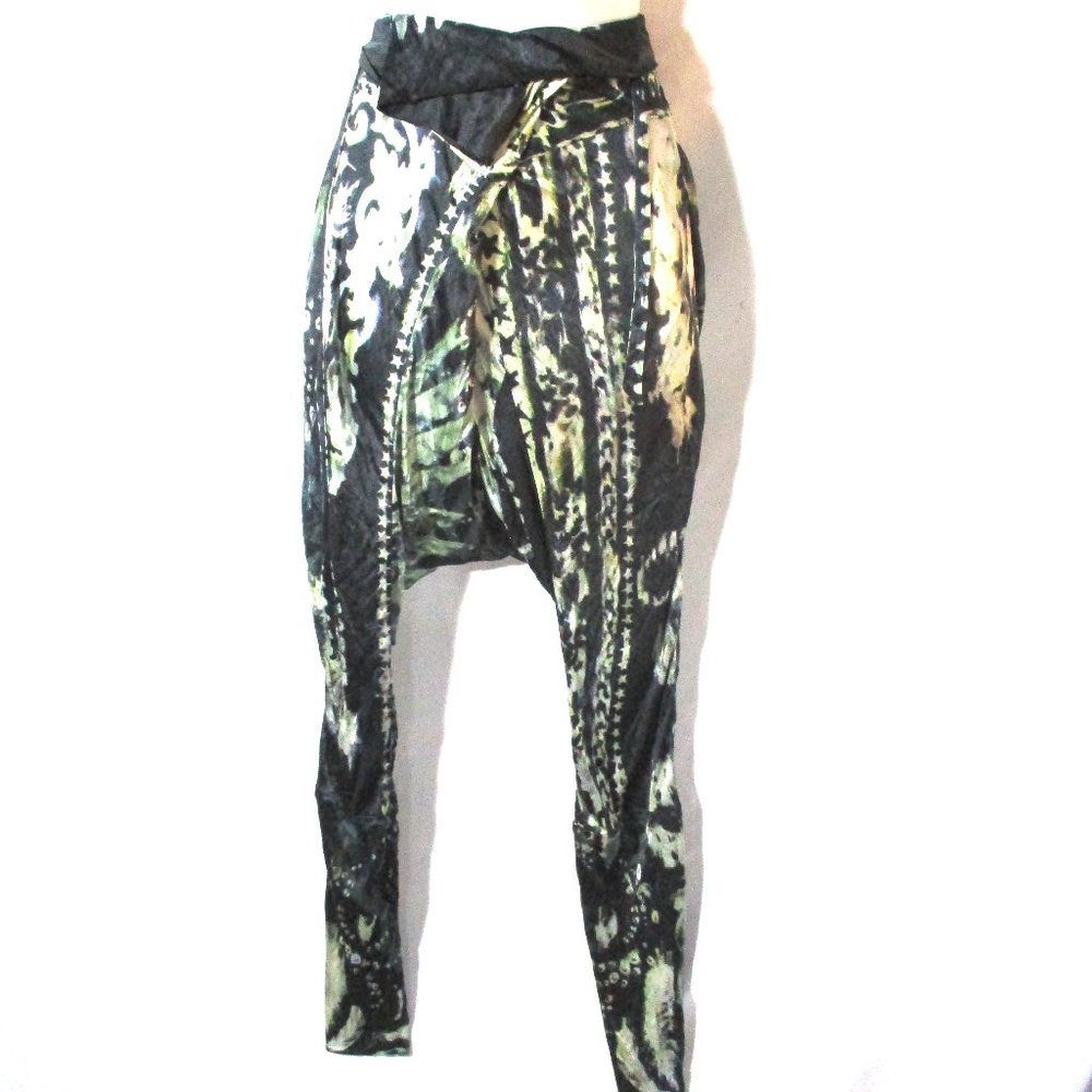 BALMAIN Hip Hop Pant STAR BATIK LEOPARD Trousers
